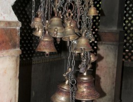 Bells inside the temple