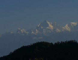 Kumbhakarna Mountaing seen from Phidim 