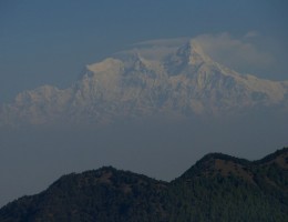 Mountain seen  from Daman 