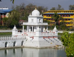 Shiva Temple inside Ranipokhari