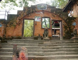 Gate of Surya Binayak Temple 
