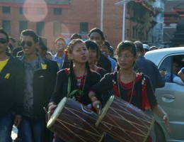 Street Festival of Taleju During Dashain 