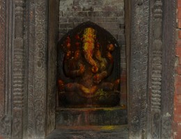 Ganesh at Tripureshwor Mahadev Temple